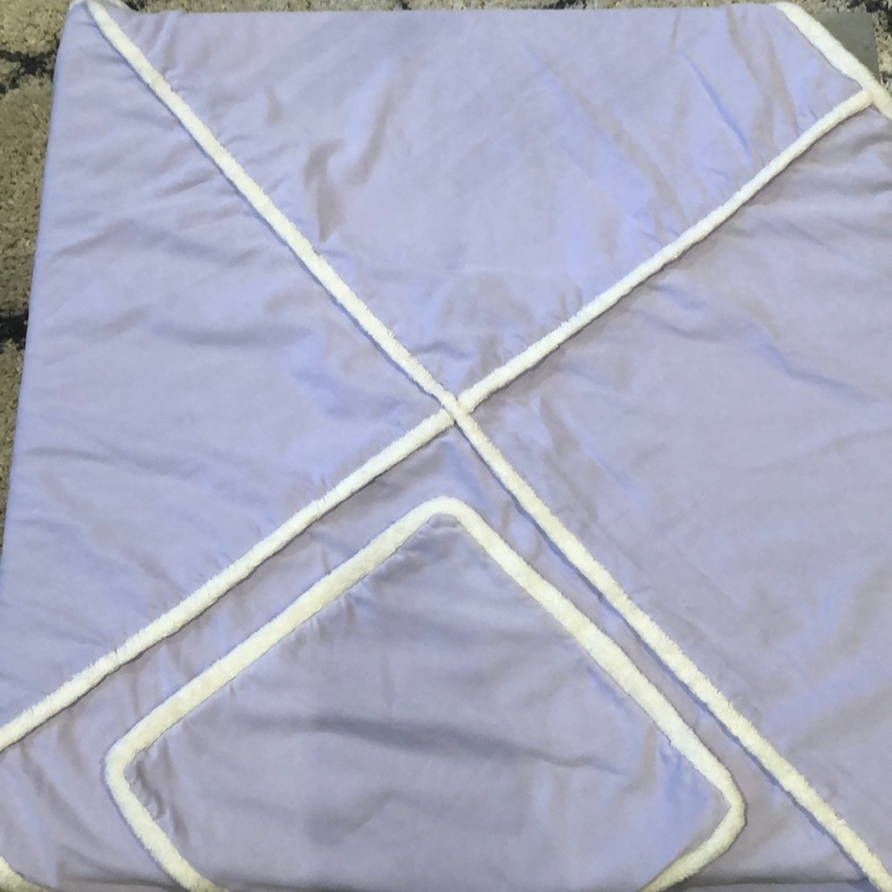 POTTERY BARN KIDS LILIC THROW & PILLOW CASE